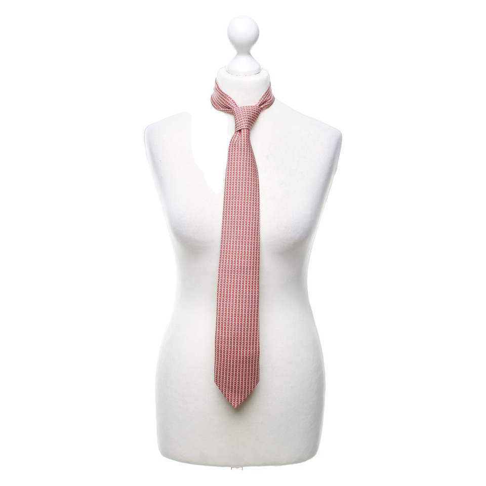 Hermès Krawatte mit Motiv-Print