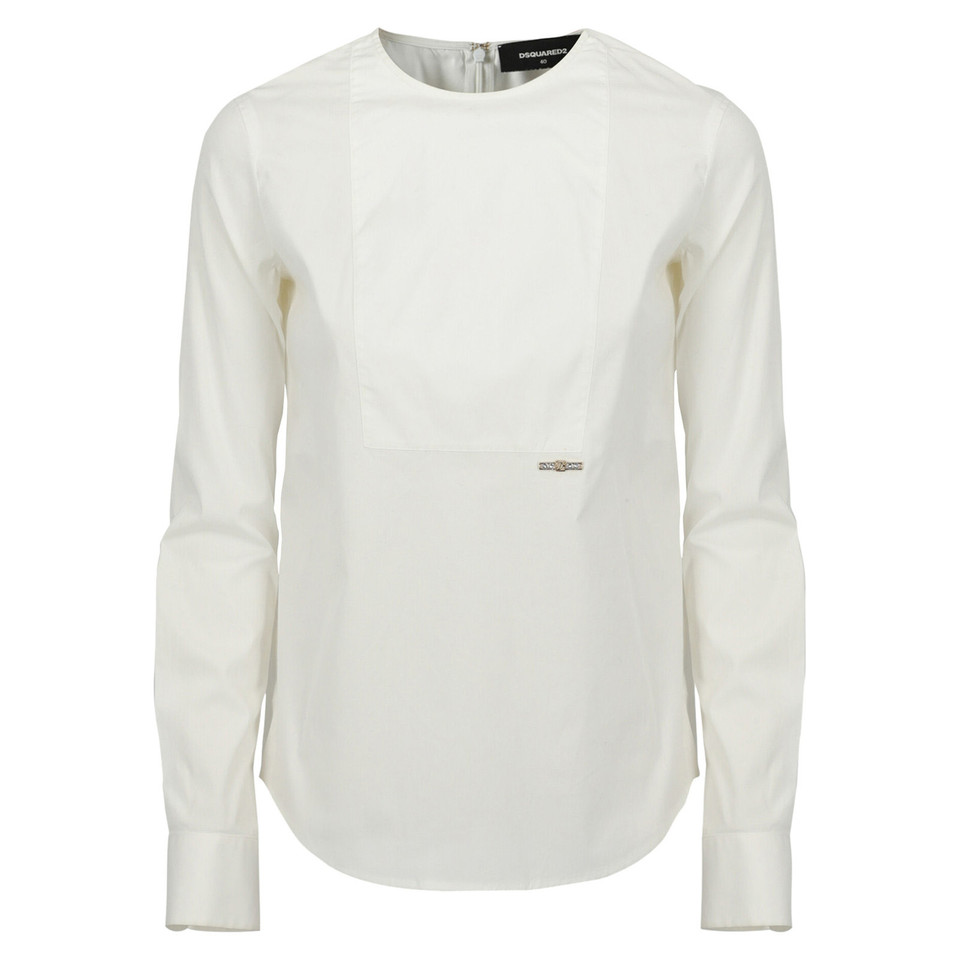 Dsquared2 Capispalla in Cotone in Bianco