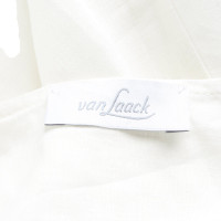 Van Laack Top en Lin en Blanc