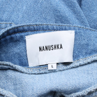 Nanushka  Rock aus Baumwolle in Blau