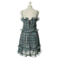 Marc Jacobs Plaid pleated dress