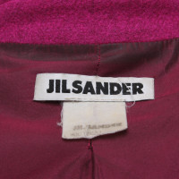 Jil Sander Jacket/Coat in Fuchsia