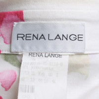 Rena Lange Enveloppez robe avec un motif floral