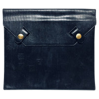 Fendi Clutch Bag Leather in Black