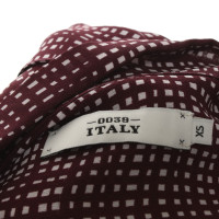 0039 Italy Patterned blouse