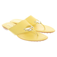 Tod's Sandali in Pelle in Giallo