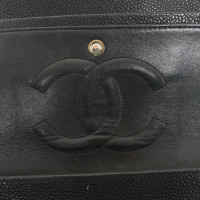 Chanel "Double Flap Bag" in Schwarz