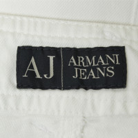 Armani Jeans Rock in Weiß 