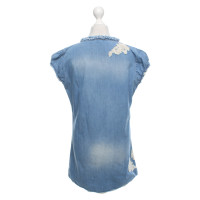 Ermanno Scervino Dress Cotton in Blue