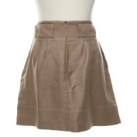 Cacharel Skirt Linen in Brown