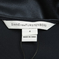 Diane Von Furstenberg Avondjurk in donkerblauw