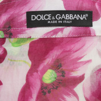 Dolce & Gabbana Blouse met bloemenprint