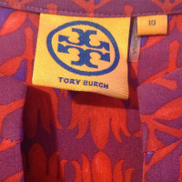 Tory Burch Silk dress in shades of Red