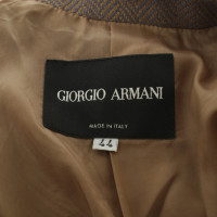 Giorgio Armani Blazer met visgraat patroon