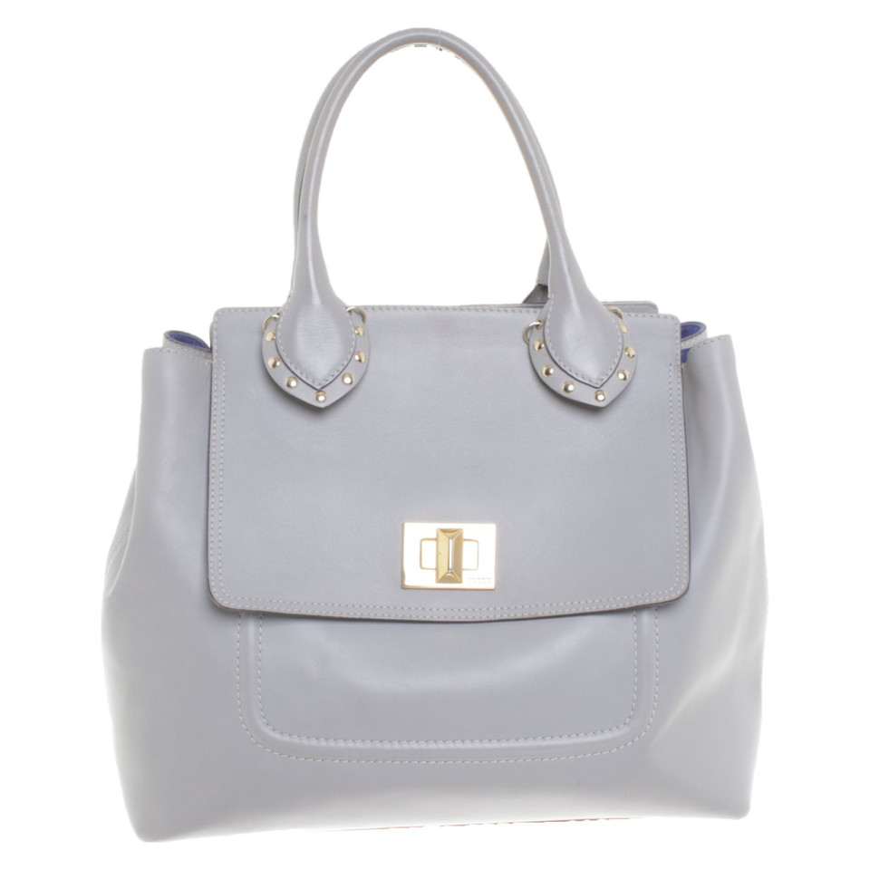 Emilio Pucci Handbag Leather in Grey