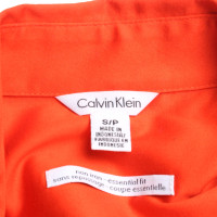 Calvin Klein Capispalla in Cotone in Arancio