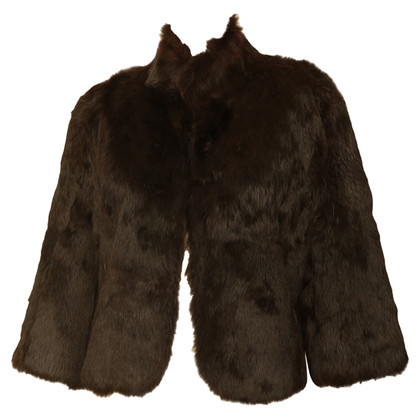 Matthew Williamson Jacket/Coat Fur in Black
