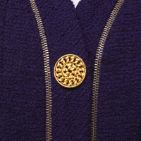Chanel Costume en laine violet