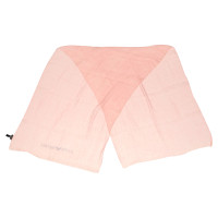 Armani Schal/Tuch aus Leinen in Rosa / Pink