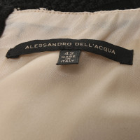 Alessandro Dell'acqua Dress in black / nude