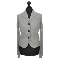 Christian Dior Jacke/Mantel in Grau