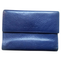 Coccinelle Täschchen/Portemonnaie aus Leder in Blau