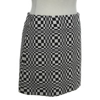 Céline Mini skirt in black and white