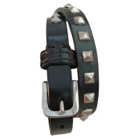 Burberry Bracelet/Wristband Leather in Black