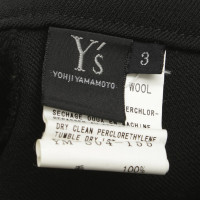 Yohji Yamamoto skirt in Black
