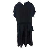 Balenciaga Kleid aus Seide in Schwarz