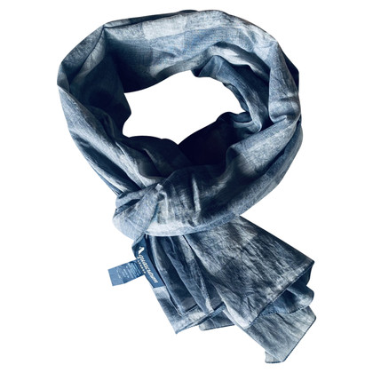 Aquascutum Schal/Tuch aus Baumwolle in Grau