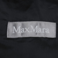 Max Mara Mantel in Schwarz