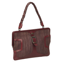 Burberry Burberry Textured Leather Handbag