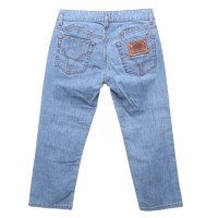 D&G Capri-Jeans in Hellblau