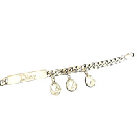 Christian Dior Bracelet avec strass pendentifs