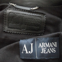 Armani Jeans Veste en cuir