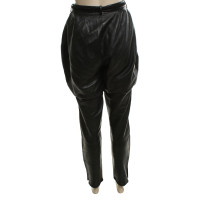 Gianni Versace Narrow Leather Pants