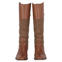 Loro Piana Stiefel aus Leder in Braun