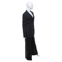 Laurèl Pinstripe suit in black