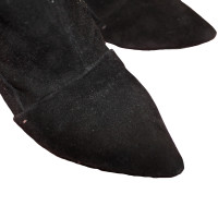 Louis Vuitton zwart suède laarzen 