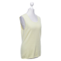 Allude Top in cashmere giallo