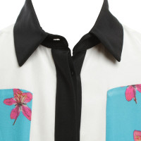 Prabal Gurung Silk blouse with pattern