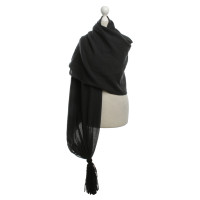 Armani Wool stole in anthracite