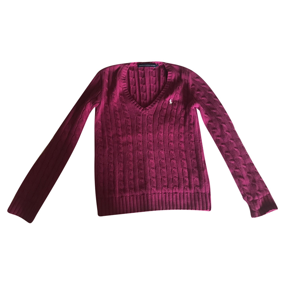 Ralph Lauren Knitwear Cotton in Fuchsia