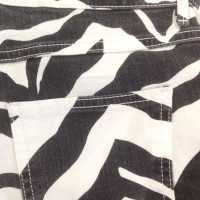 By Malene Birger Jeans with zebra print