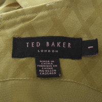 Ted Baker Seidenkleid in Gelb