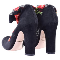 Dolce & Gabbana pumps calzini con ricamo