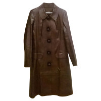 Louis Vuitton leather coat