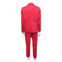 Van Laack Anzug aus Baumwolle in Rot
