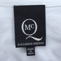 Mc Q Alexander Mc Queen Blouse met zwarte broderie